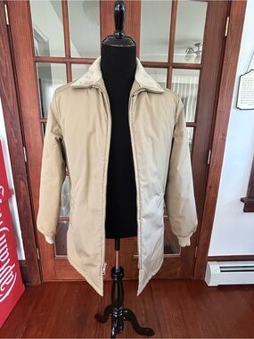 Vintage 70's or 80's Woolrich Tan Jacket Coat Quilted Men’s Size Medium